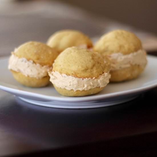 Pumpkin Whoopie Pies with Dulce De Leche