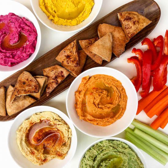 Hummus 5 Ways