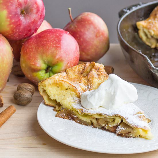 German Apple Pancake