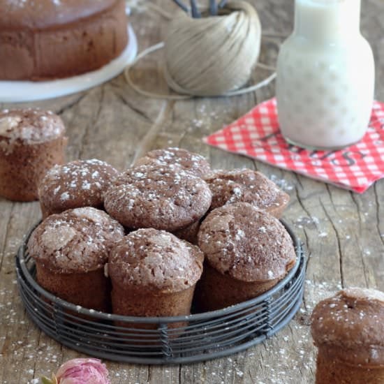 Horchata and Chocolate Cupcakes