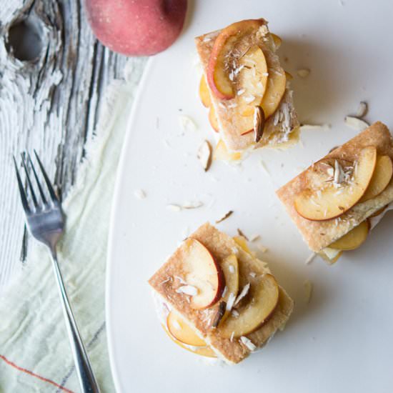 Peach & Almond Teacakes