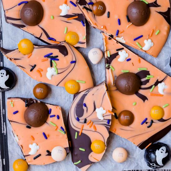 Halloween Candy Bark