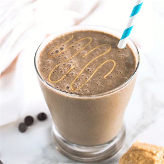 Chocolate PB Protein Smoothie
