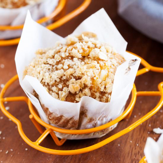 Inside-Out Pumpkin Muffins
