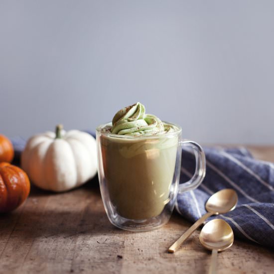 Matcha Pumpkin Spice Latte