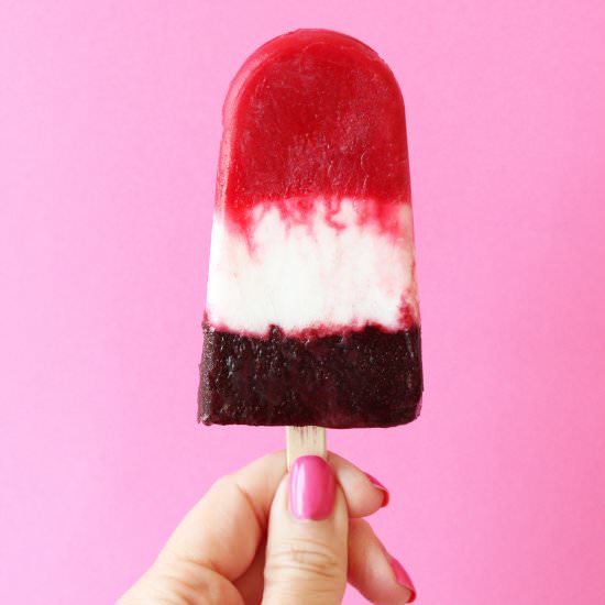 Berry Fruit Popsicles