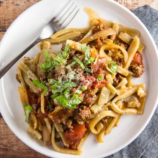 Homemade GF Pasta