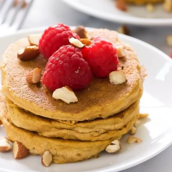 Gluten Free Pumpkin Pancakes