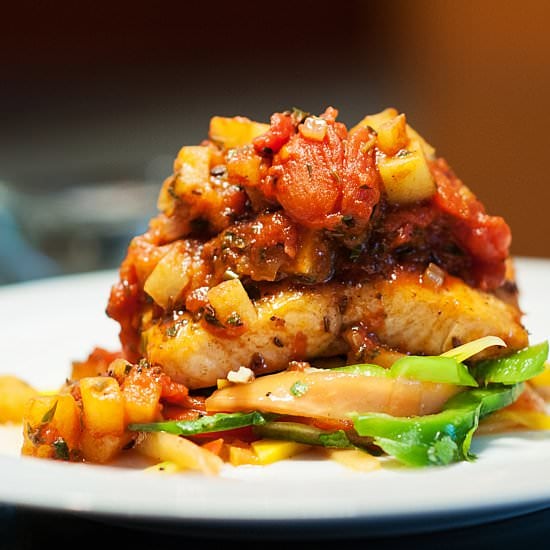 Caribbean Herb Crusted Salmon