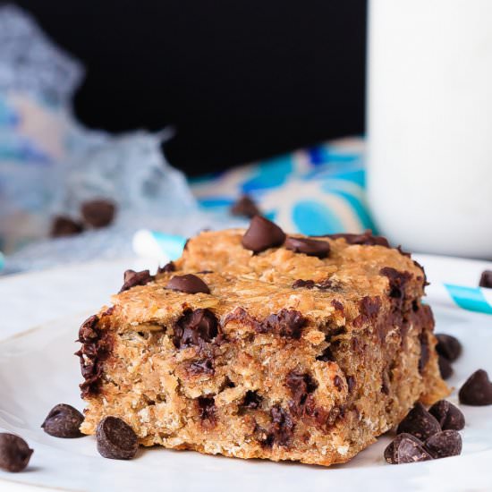 Peanut Butter Banana Oatmeal Bars