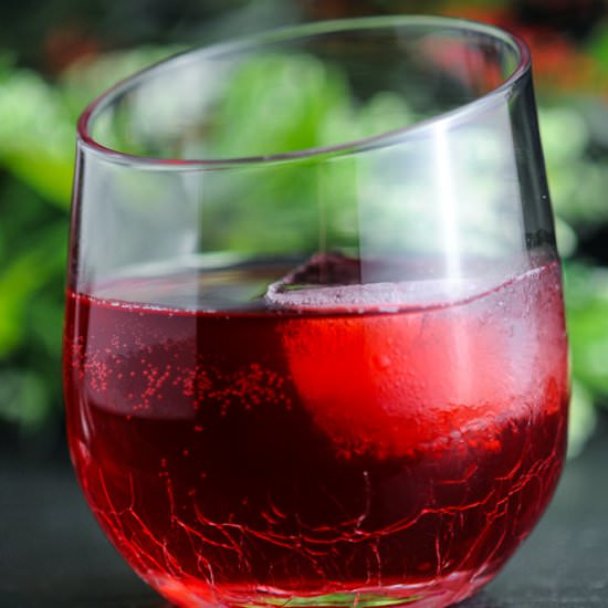Cranberry Sweet and Sour Cocktail