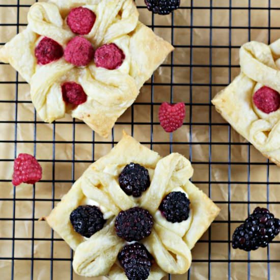 Lemon Berry Puff Pastry