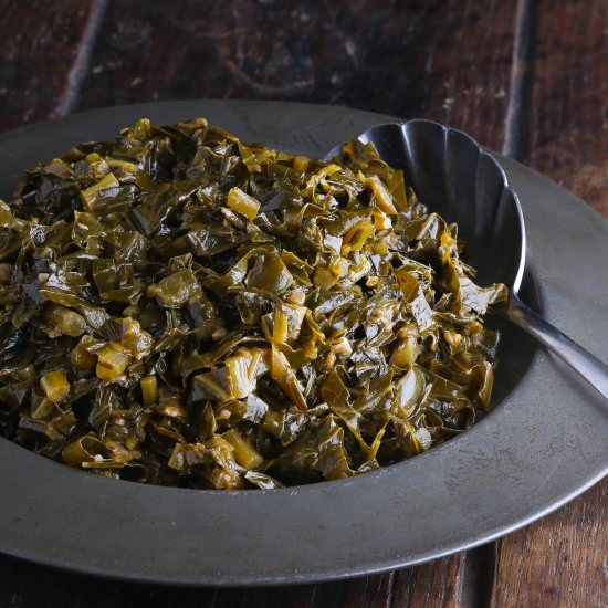 braised collard greens
