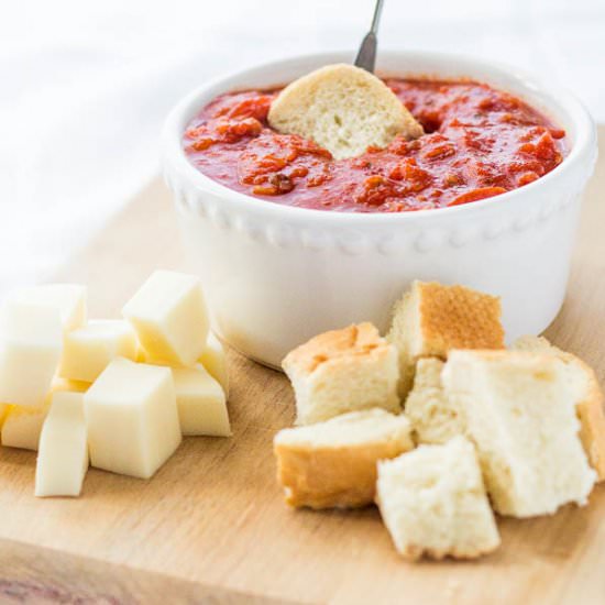 Slow-Cooker Pizza Fondue