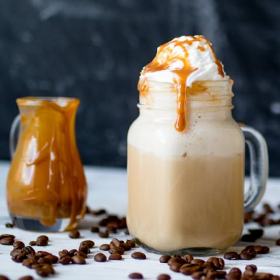Caramel Frappuccino copycat