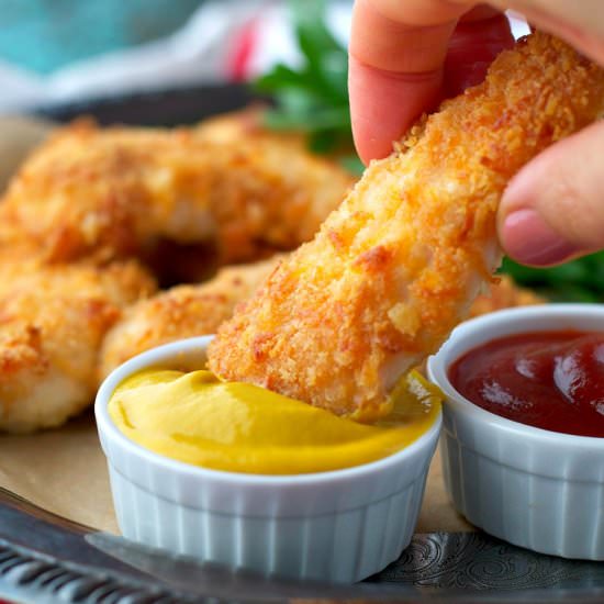 Ritzy Baked Chicken Tenders