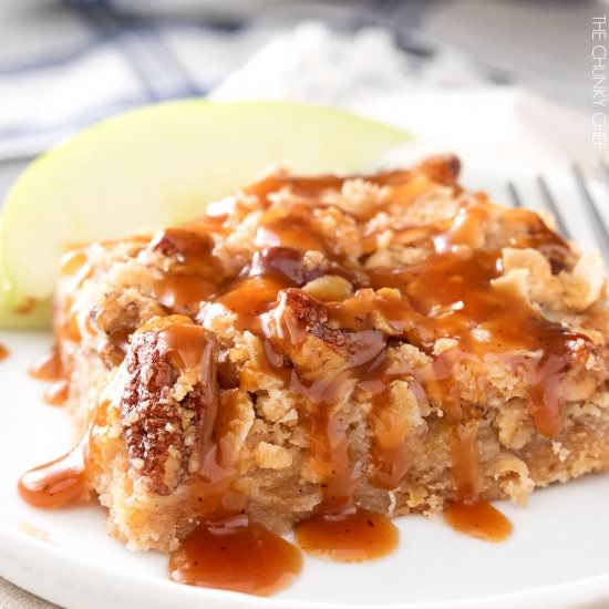 Caramel Apple Pie Bars