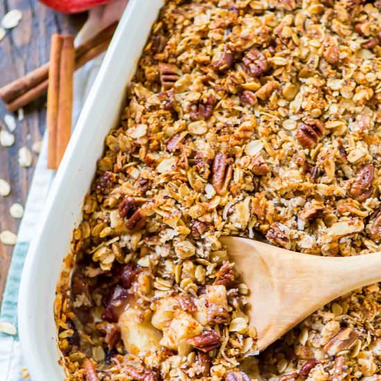 Vegan Apple Crisp