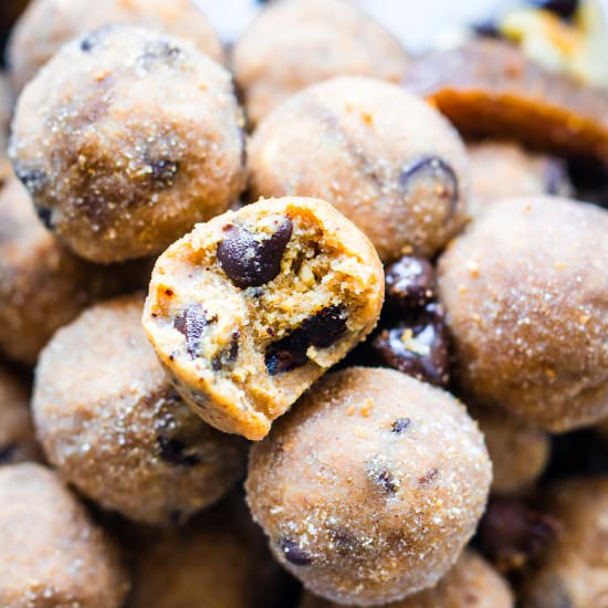 Maple Chocolate Chip Toffee Bites