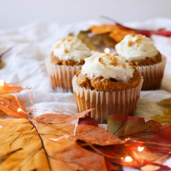 Pumpkin Pie Cupcakes