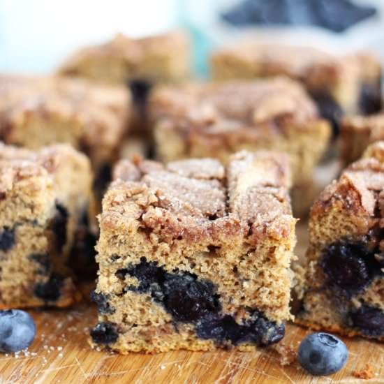 Blueberry Cinnamon Coffee Cake