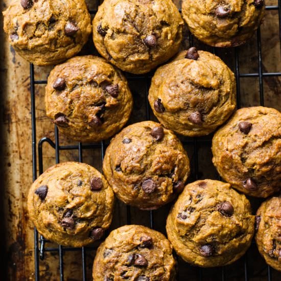 Healthy Pumpkin Muffins