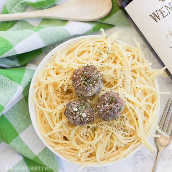 Simple Oven Baked Paleo Meatballs