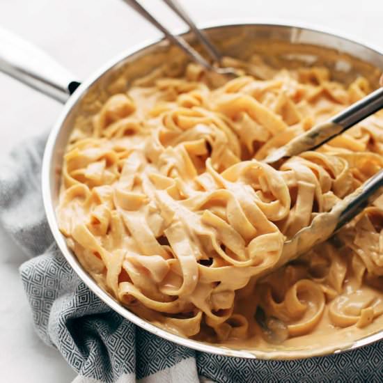 5 Ingredient Pumpkin Alfredo