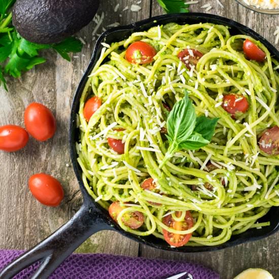 Healthy Avocado Pasta