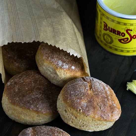 Whole Wheat Hamburger Buns
