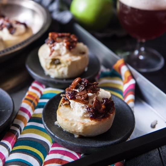 Baked Apples with Mascarpone
