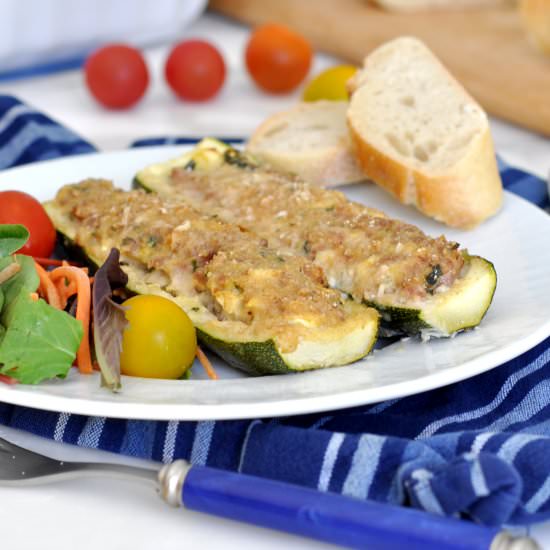 Italian Stuffed Zucchini