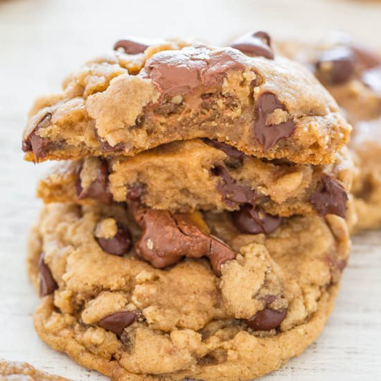 TURTLES Chocolate Chip Cookies