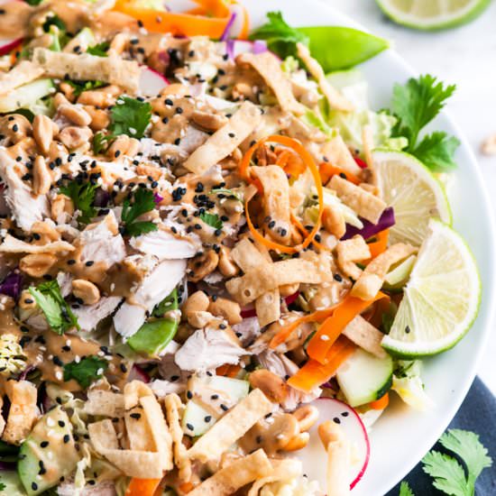 Crunchy Thai Chicken Salad