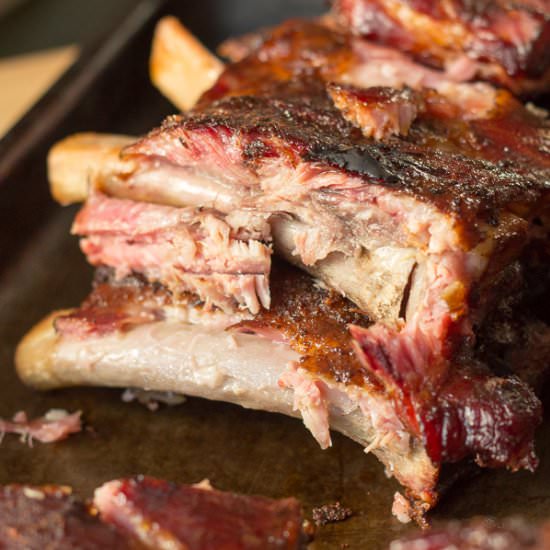 Sweet BBQ Rub & Smoked Ribs