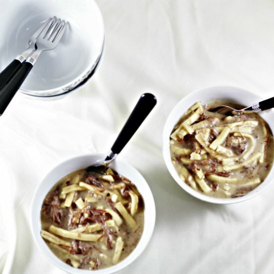 Beef & Noodles