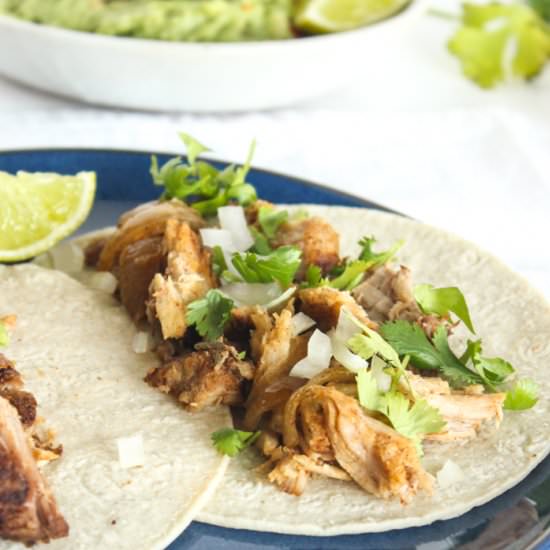 Healthier Crockpot Carnitas