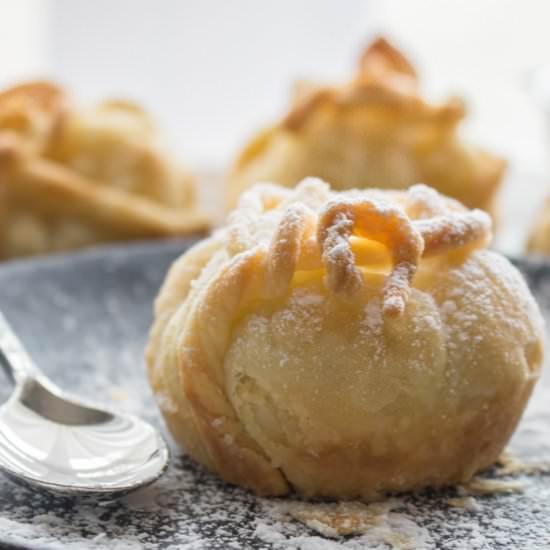 Easy Nutella Puff Pastry Balls