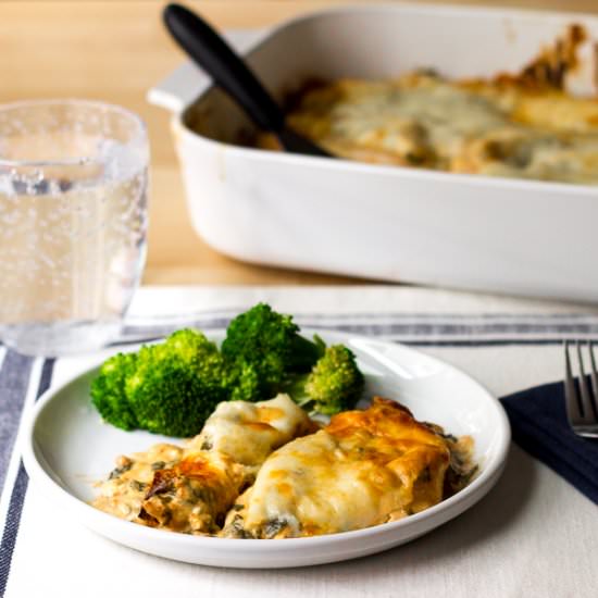 Tuscan Chicken Casserole
