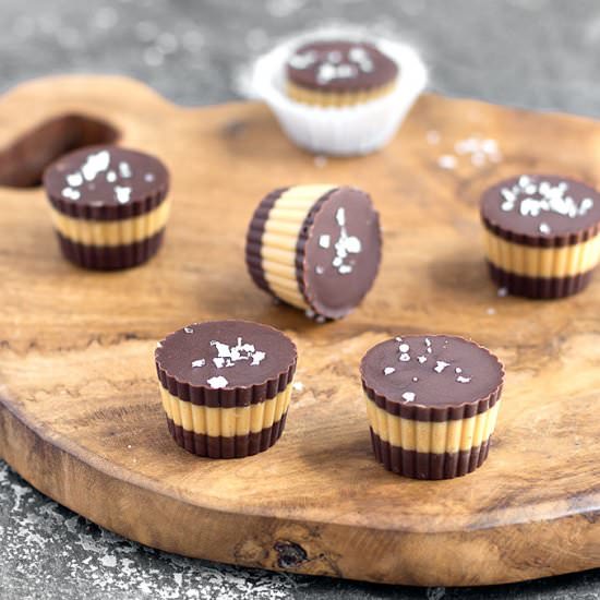 Salted Chocolate Peanut Butter Cups