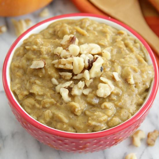 Pumpkin Pie Oatmeal