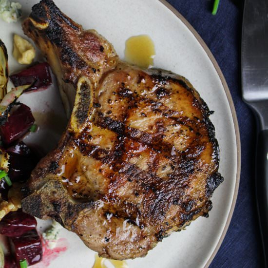 Maple-Brined Pork Chops