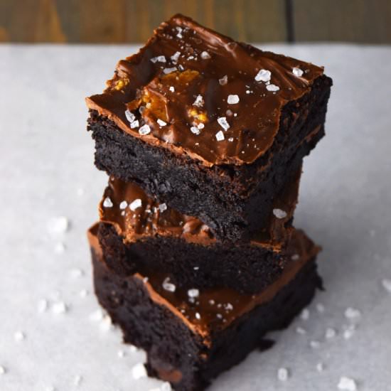 Brownies with Sea Salt
