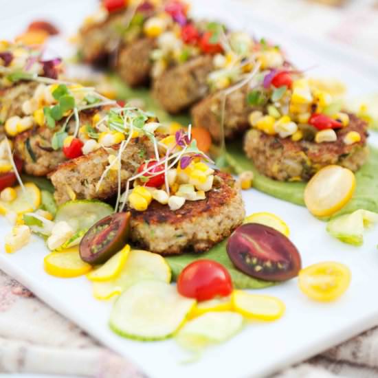 End of Summer Quinoa Cakes