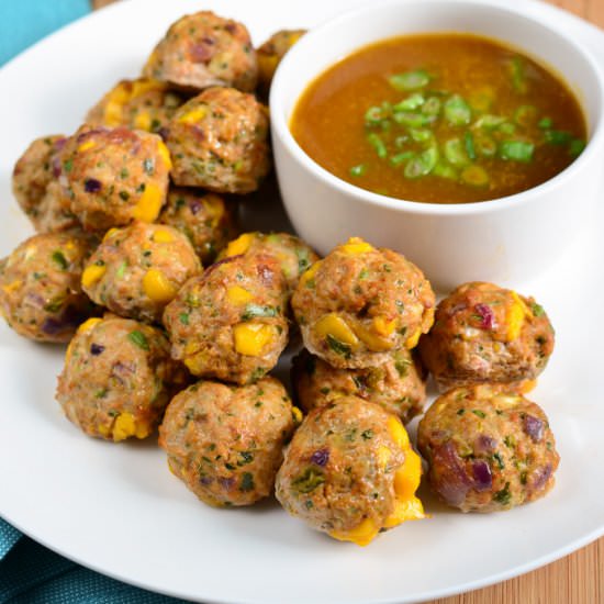 Chicken and Mango Meatballs