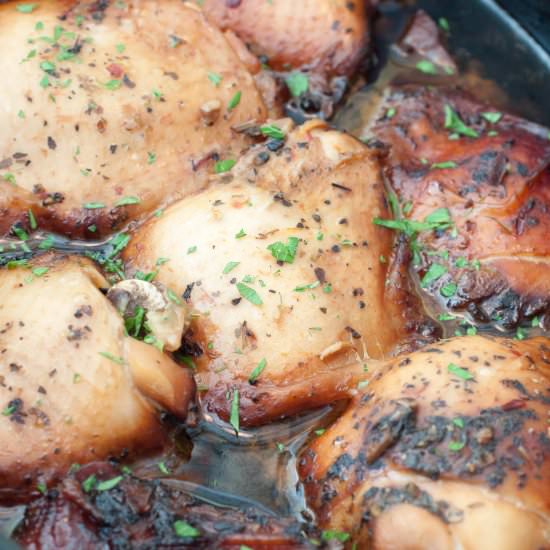 Crock Pot Honey Garlic Chicken