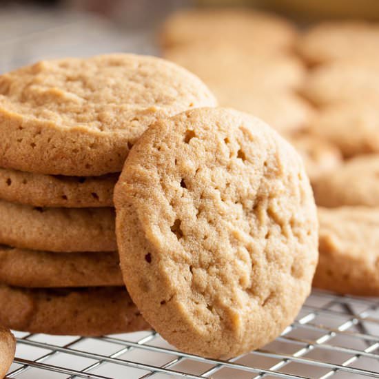 Soft Peanut Butter Cookies