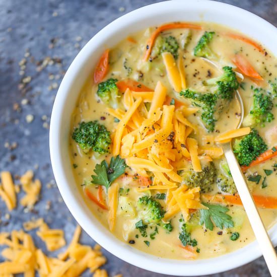 Copycat Panera Broccoli Cheese Soup