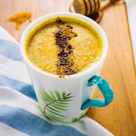 Pumpkin Spice Golden Milk