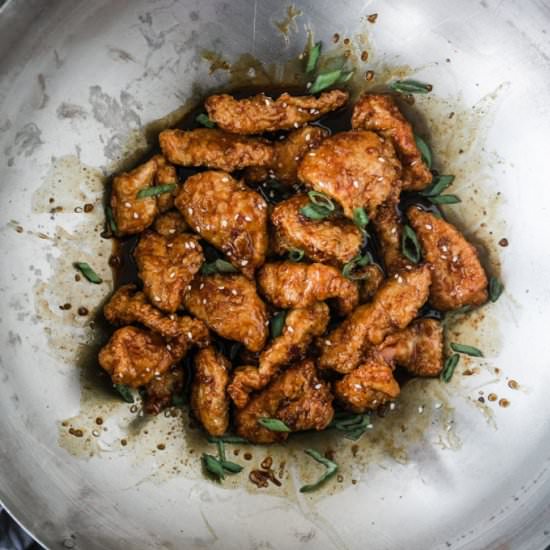 Skinny General Tso’s Chicken